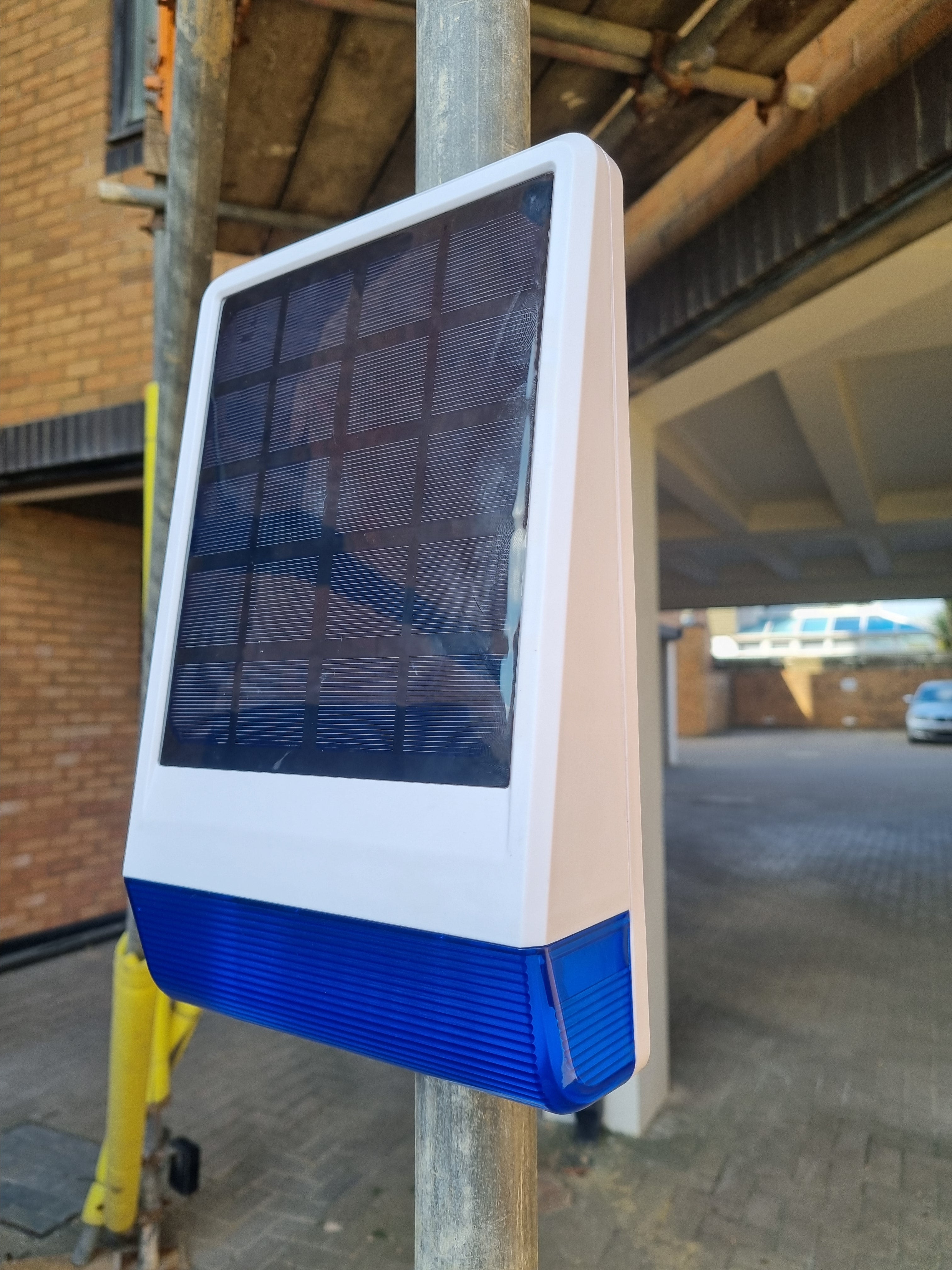 Scaff Shield 2: Wireless Scaffold Alarm 4G Solar, 2 Sensor