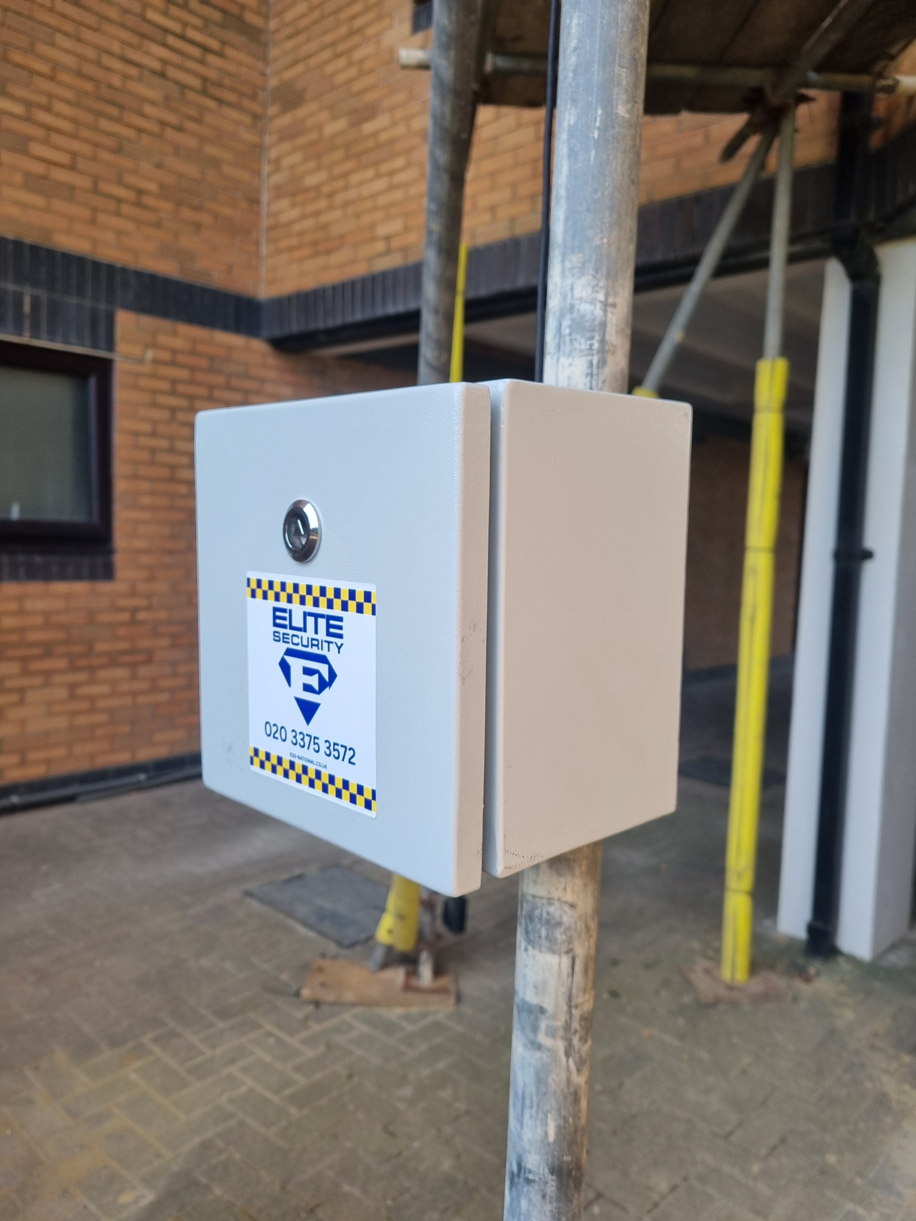 Scaff Shield 1: Wireless Scaffold Alarm, 4 Sensor & 12v Control Panel
