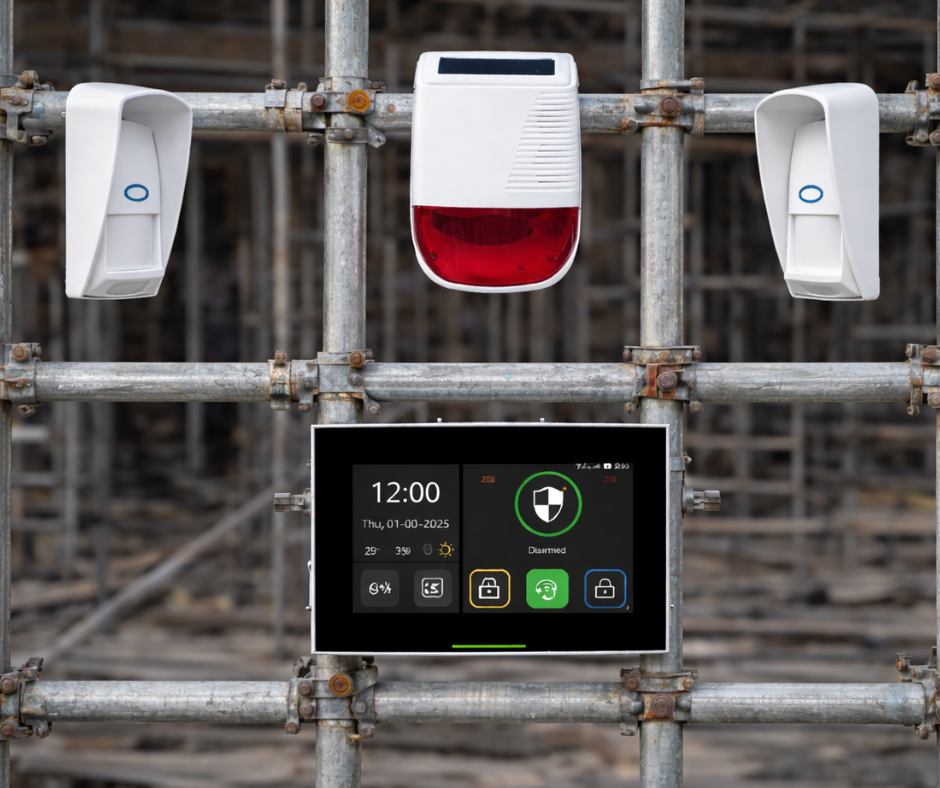 Scaff Shield 1: Wireless Scaffold Alarm Kit, 2 Sensor & 12v Control Panel