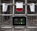 Scaff Shield 1: Wireless Scaffold Alarm Kit, 2 Sensor & 12v Control Panel