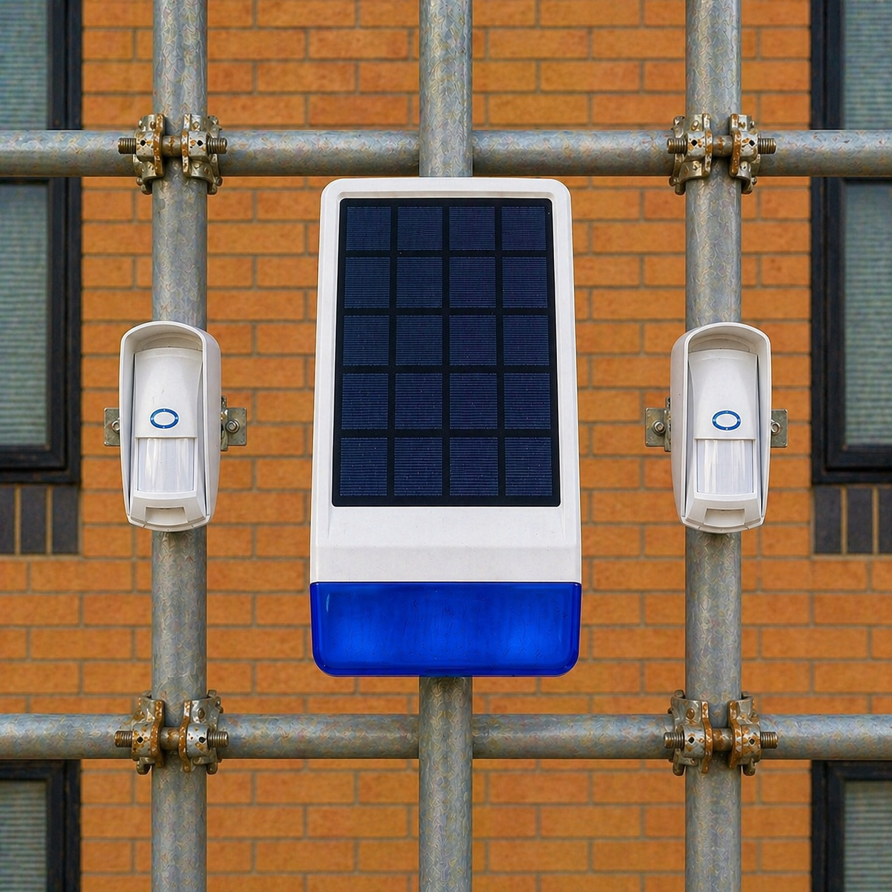 Scaff Shield 2: Wireless Scaffold Alarm 4G Solar, 2 Sensor