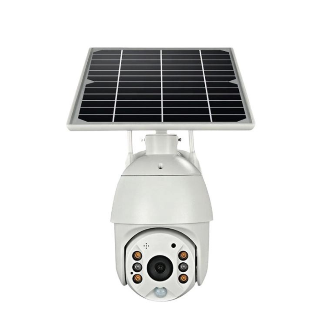 Solar Panel Power 1080P 2MP Wireless CCTV
